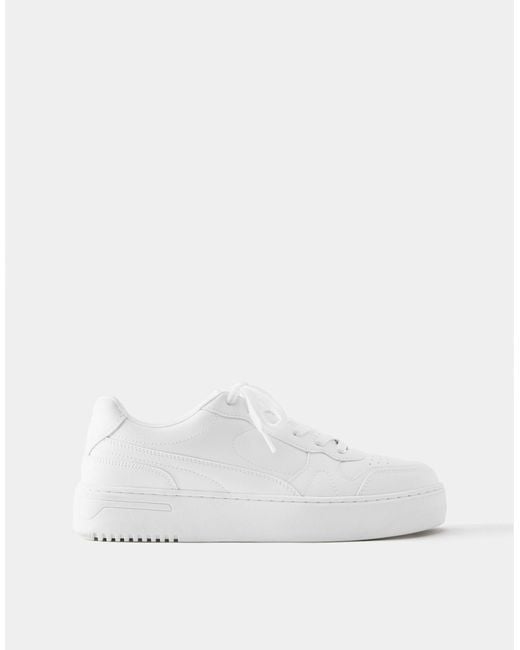 Baskets chunky Pull&Bear pour homme en coloris White