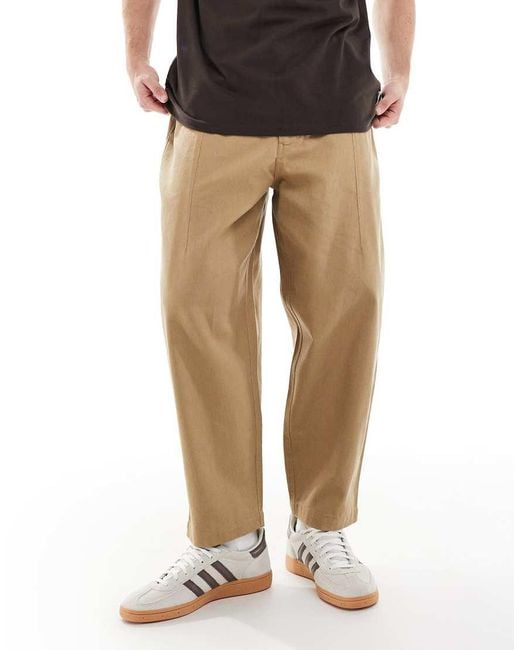 Parlez Black Drawstring Balloon Pants for men