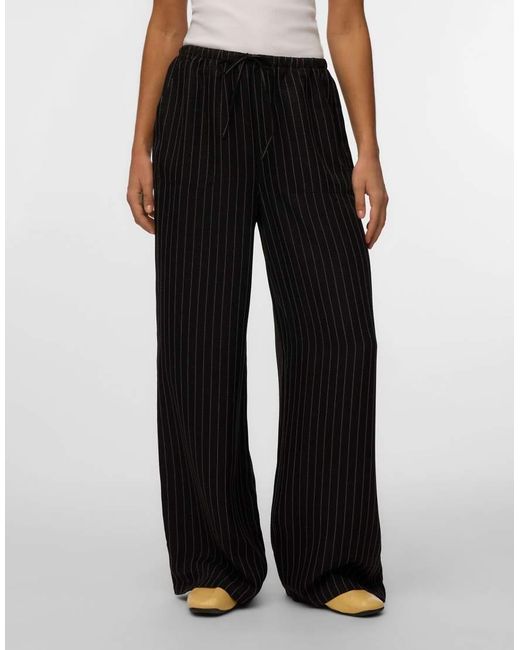 Vero Moda White Wide Leg Trousers