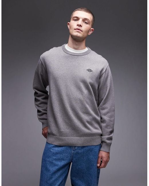 Dickies – summerdale – strickpullover in Gray für Herren