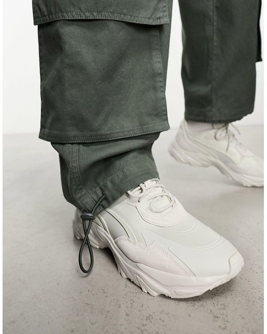PUMA Gray Injector Mono Sneakers