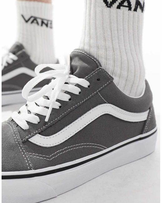 Vans White Old Skool Trainers for men