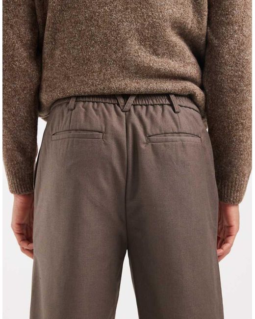 Only & Sons Natural Tailored Trouser for men