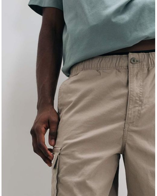 Calvin Klein White Cargo Shorts for men