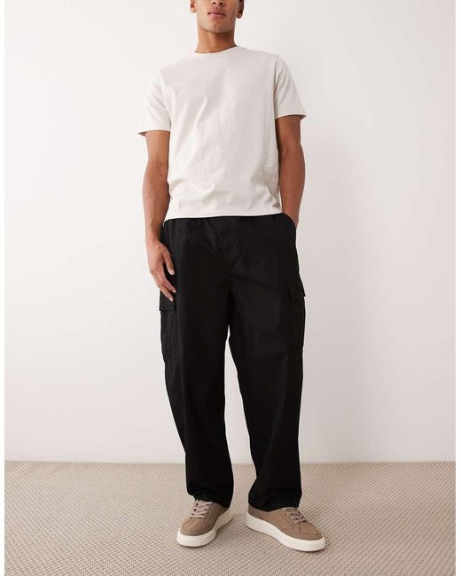Jack & Jones Natural Barrel Fit Cargo Trouser for men