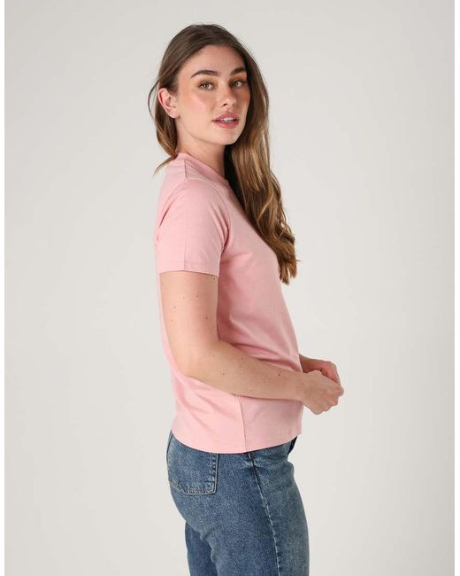 French Connection Pink 3 Pack Cotton Crew Neck T-Shirts