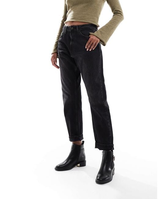 SEQWL Black Latte Refined Chelsea Boots