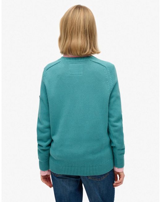 Superdry Blue Pullover