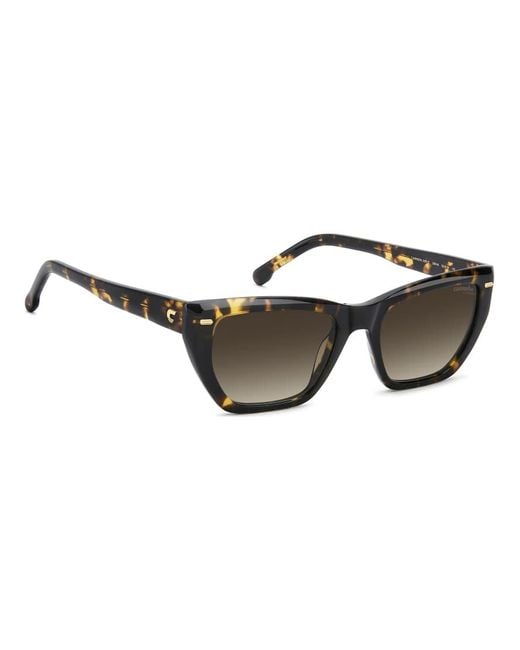 Carrera Brown Rectangular Sunglasses With Lenses