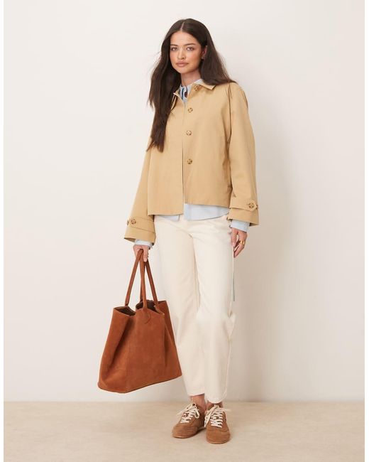 Gant Natural Short Trench Jacket