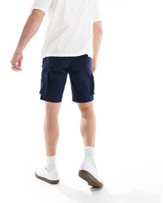 Only & Sons – cargo-shorts in Blue für Herren