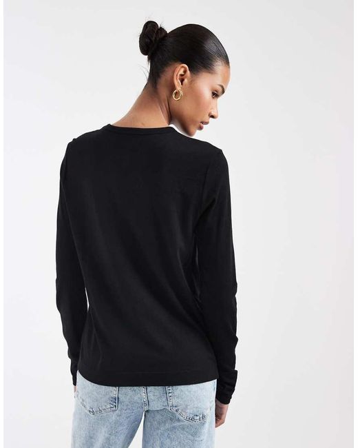 Gap Blue Large Logo Long Sleeve T-Shirt