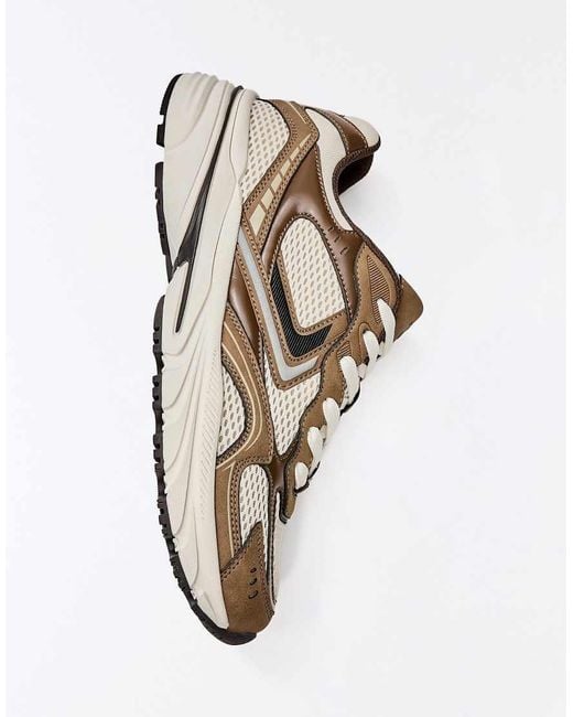 Bershka White Multi-piece Trainers for men