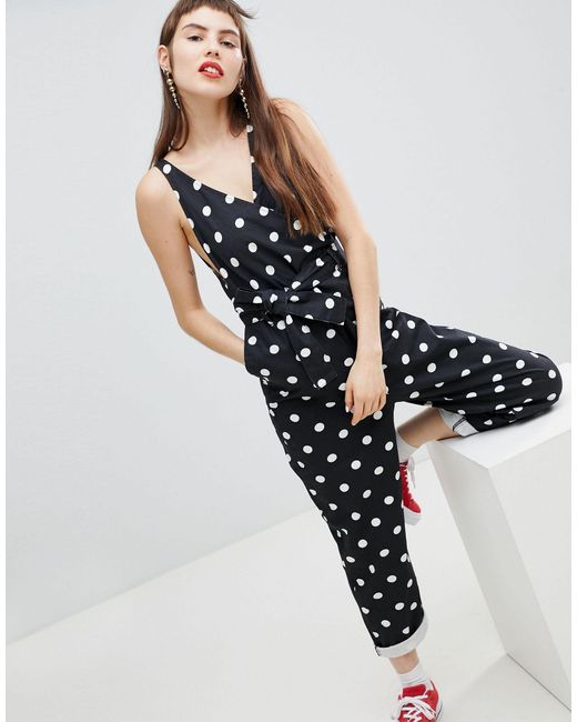 monki denim jumpsuit
