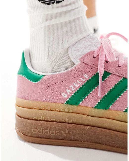 gazelle adidas rose pastel