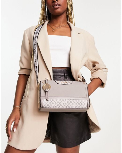 River Island Shoulder Bag in Natural Lyst