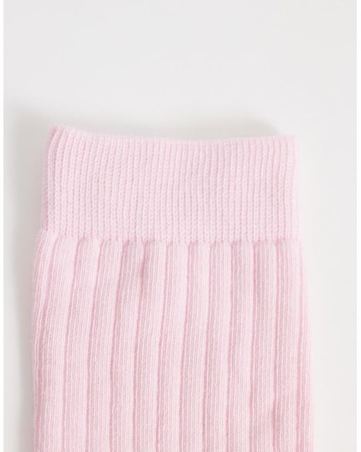 ASOS Pink Super Soft Ankle Socks Light