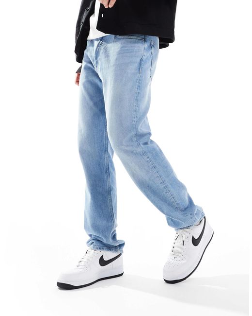 Tommy Hilfiger Blue Ethan Relaxed Straight Jeans for men