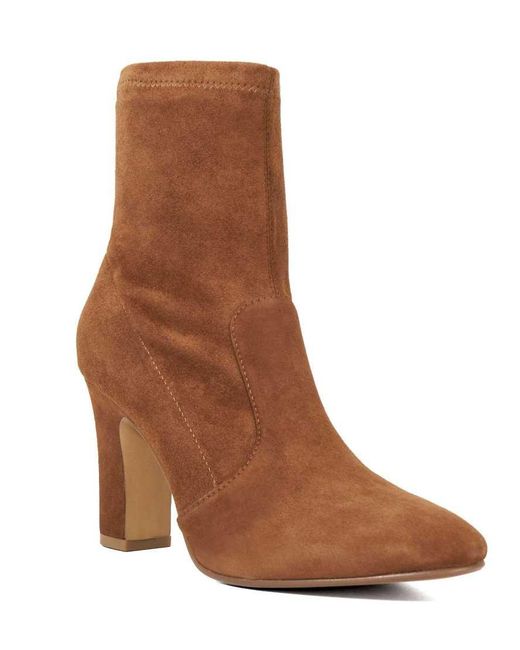 Dune Brown Optilly Ankle Boots