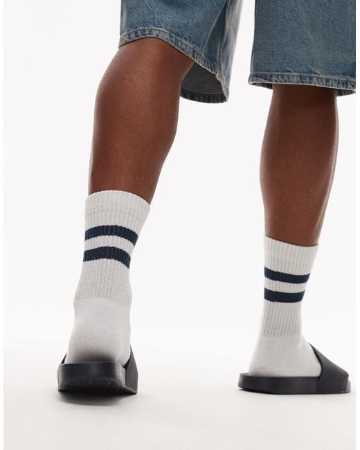 Tommy Hilfiger – ricardo – e slider mit logo in Multicolor für Herren