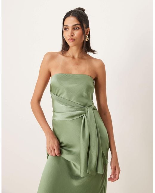 abercrombie green dress Light Pink Mini Dress - Strapless Bodycon Dress main image 1