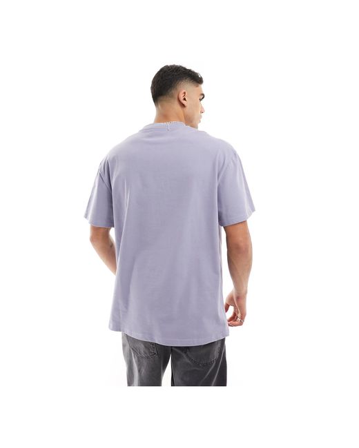 Weekday White Great Boxy Fit T-shirt for men