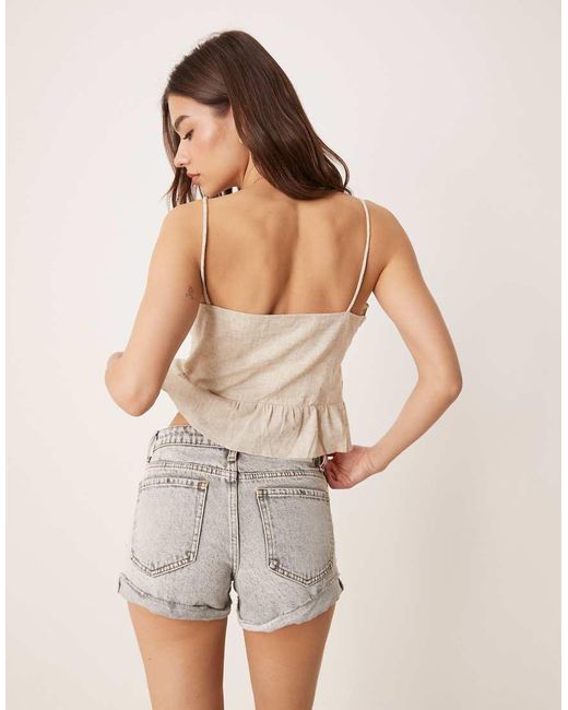 Glamorous Natural Denim Shorts