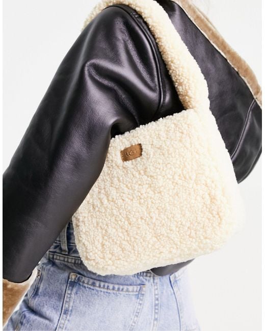 UGG Australia Black Suede Leather Shoulder Bag - Sale