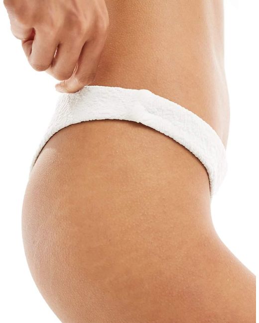 Mango White Bikini Bottom