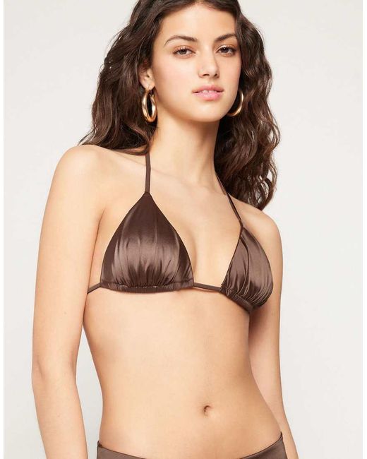 Tezenis Natural Shiny Bikini Top