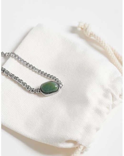 Bracciale di ASOS in Metallic da Uomo