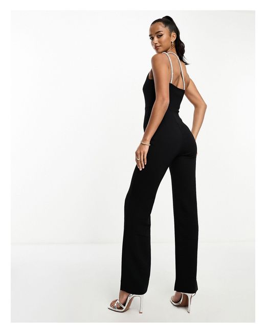 Forever New Black – einschulter-jumpsuit