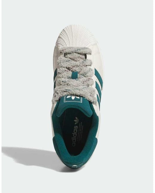 Adidas Originals Green Superstar Ii Trainers