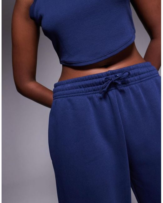 Nike Blue – phoenix fleece – oversize-jogginghose