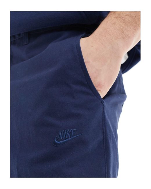Nike Blue Club Woven Trousers for men