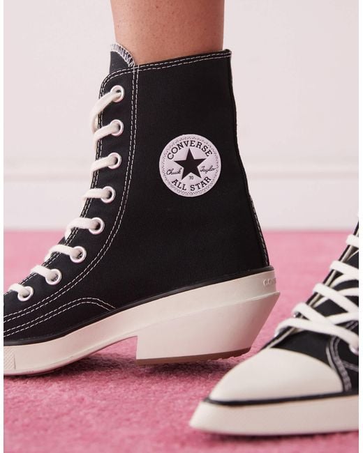 Converse Pink Chuck 70 De Luxe Cowboy Boots