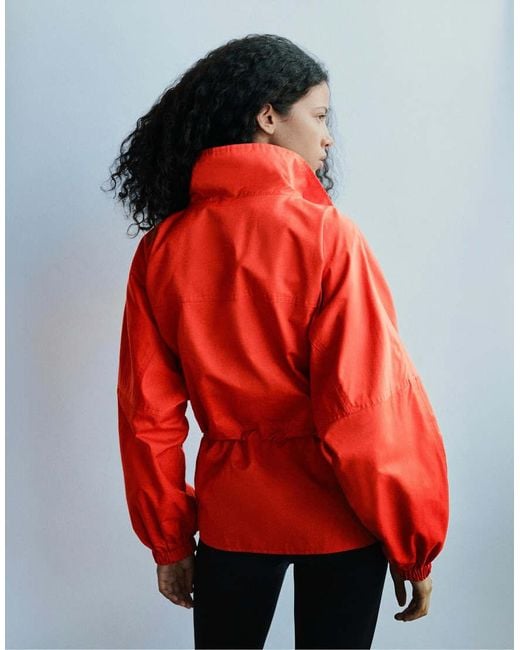 Giacca Con Coulisse di Pull&Bear in Red