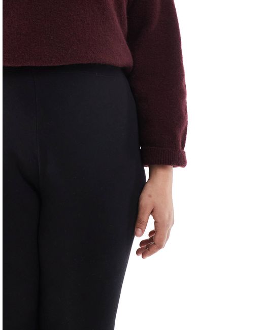 ASOS Black Asos Design Curve Supersoft leggings