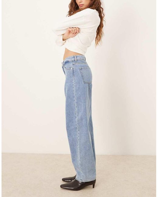 JJXX Blue Fuji Barrel Jeans
