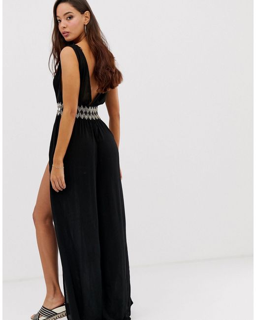 River island beach jumpsuit Clearance