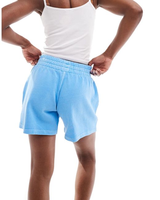 adidas Originals essentials jersey shorts in Blau Lyst DE