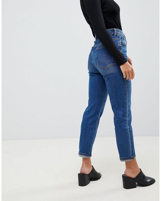 petite slim mom jeans