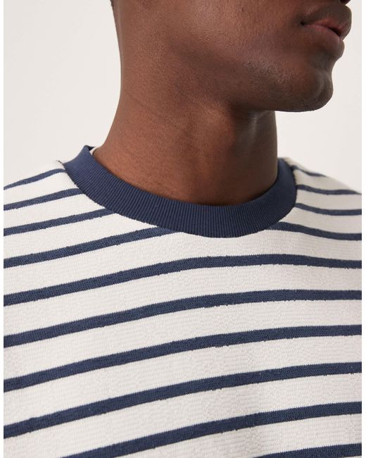 ASOS White Super Heavyweight Boxy Oversized T-shirt for men