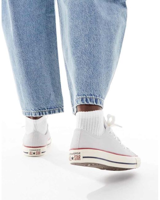 Chuck Taylor All Star Ox di Converse in Blue