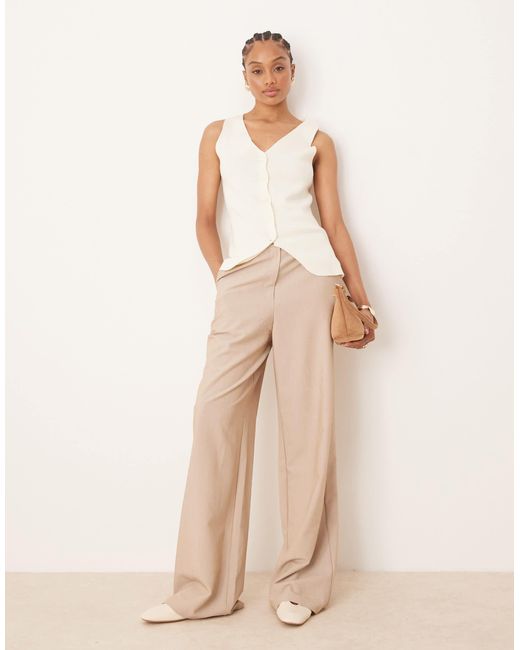 ASOS Natural Tall – elegante hose