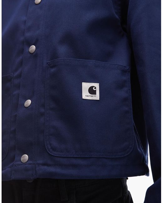 Carhartt Blue – schlichte hemdjacke