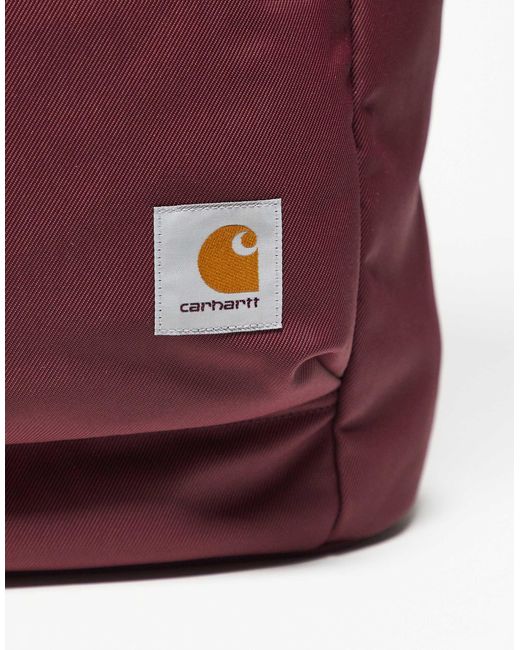 Leroy - sac à dos façon cabas - bordeaux Carhartt en coloris Red