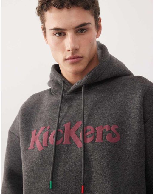 Kickers Gray Graphic Hoodie