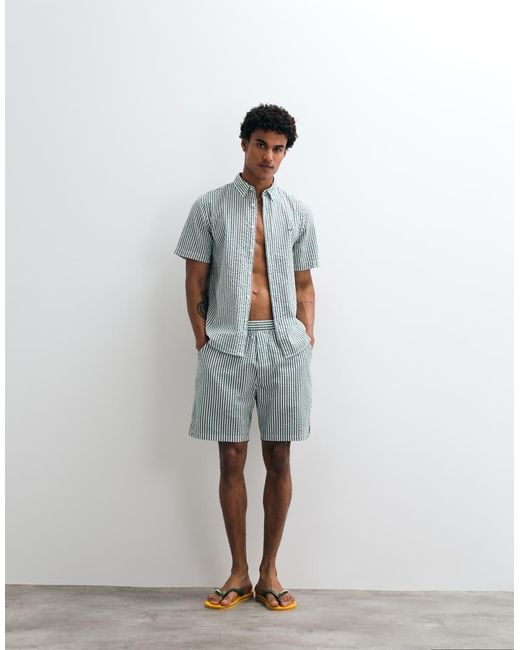 Levi's Blue Boxer Shorts Co-ord for men