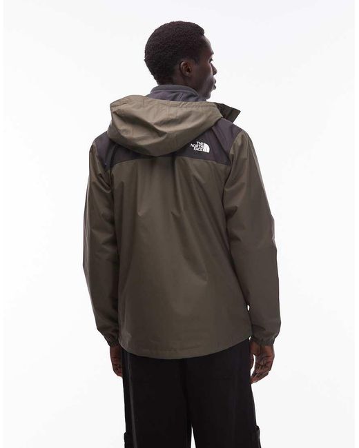 The North Face Black Antora Waterproof Rain Jacket for men
